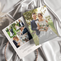 Colagem de 6 fotos de casamento com caligrafia mod