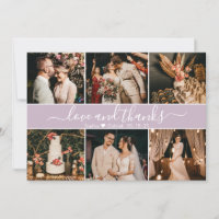 Colagem de Fotografias Moderna Lilac Elegante 6