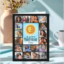 Colagem de Fotos Azul Niece Yellow