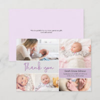 Colagem de fotos personalizada de menina roxa mode