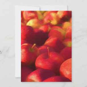 Cartão De Agradecimento Colheita de Apple