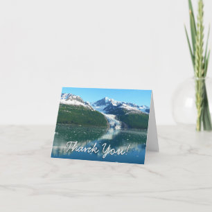 Cartão De Agradecimento College Fjord I Beauful Alaska Photoographic