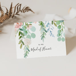 Cartão De Agradecimento Colorida Tropical Bridal Party Obrigado