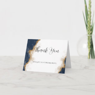 Cartão de Agradecimento com Tema Marítimo