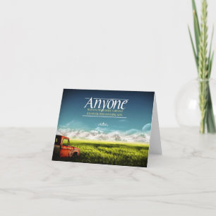 Cartão De Agradecimento "Cometer erros" Citação Inspiracional