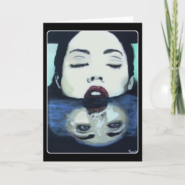 Cartão De Agradecimento "Como acima, tão abaixo" (Frente)