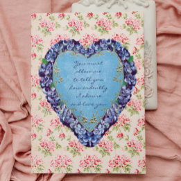 Cartão De Agradecimento Como te admiro e te amo, Darcy Card