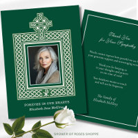 Condolência da Cruz Celta Irlandesa Religiosa