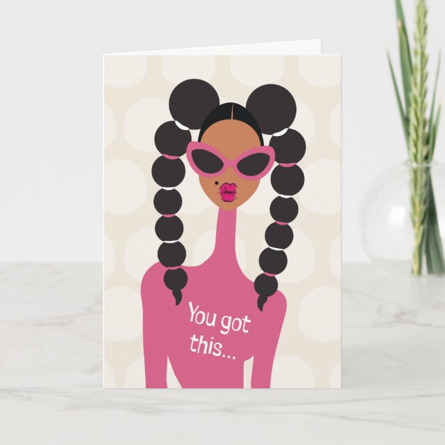 Cartão De Agradecimento Confira seus amigos fortes - Você tem isso (Frente)