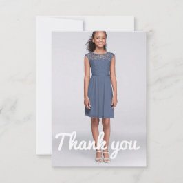 Cartão De Agradecimento Confirmação preciosa