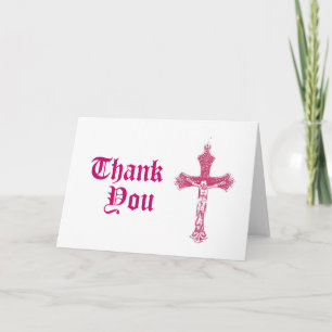 Cartão De Agradecimento Confirmation Thank You Card