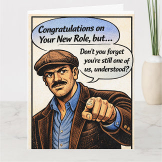 Cartão De Agradecimento Congrats! Don't forget about us!