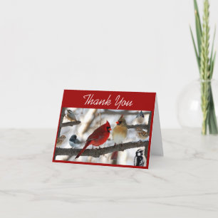 Cartão De Agradecimento Congregating Birds