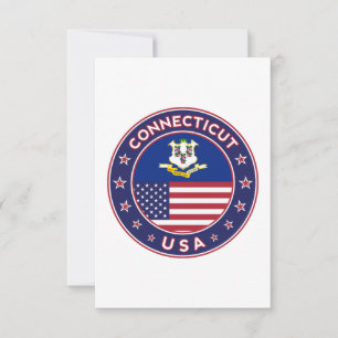 Cartão De Agradecimento Connecticut