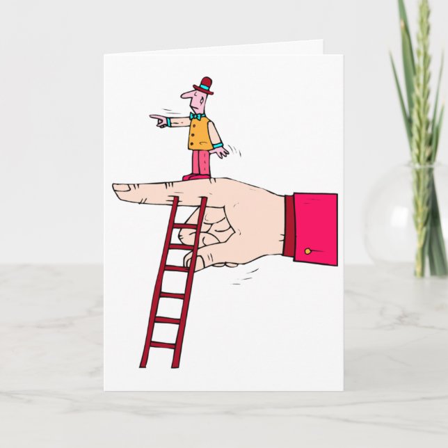 Cartão De Agradecimento Contemporary  Thank You  Card (Frente)