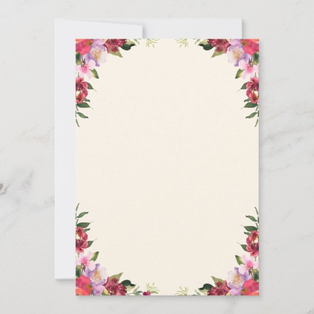 Cartão de agradecimento convite (Frente)