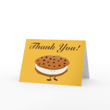 Cookie sandwich thank you