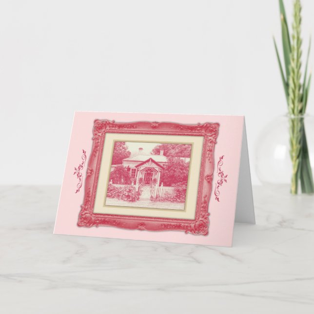 Cartão De Agradecimento "Coonara Primavera (Devonshire Tea) (Frente)