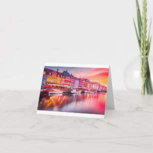 Cartão De Agradecimento Copenhaga