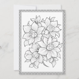 Cartão De Agradecimento Cor Floral Elegante Simples A Sua Própria Placa De