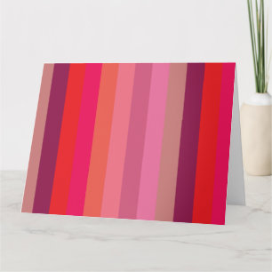 Cartão De Agradecimento Cores Brilhantes 1