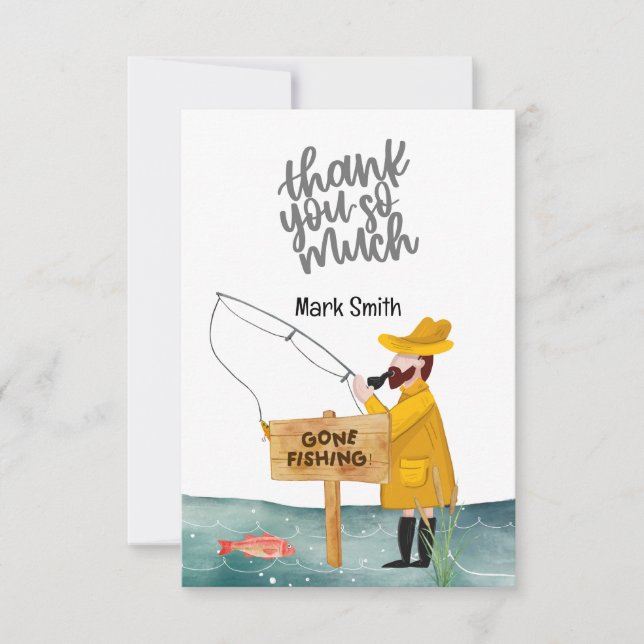 Cartão De Agradecimento Cores de água do trevo (Frente)