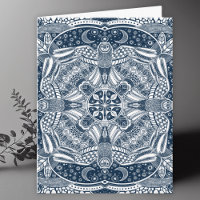 Corujas Arte Mandala Em Branco
