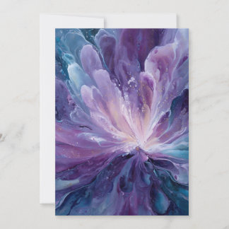 Cartão De Agradecimento CosmicFlower