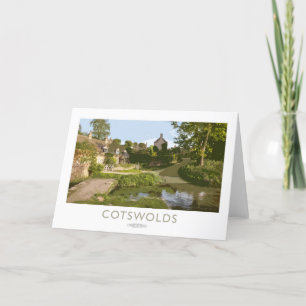 Cartão De Agradecimento Cotswolds Poster