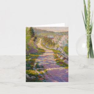 Cartão De Agradecimento Country Lane por Newell Convers Wyeth