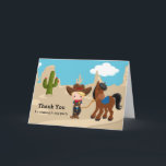 Cartão De Agradecimento Cowboy<br><div class="desc">Feel free to contact me if you want in different products. Copyright ©Mujka</div>