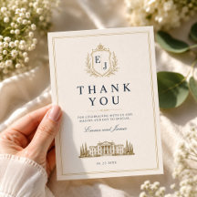 Crest Monograma Casamento Elegante Estilo Tradicio
