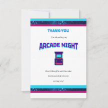 Crianças Arcade Festa de aniversário Noturna Obrig