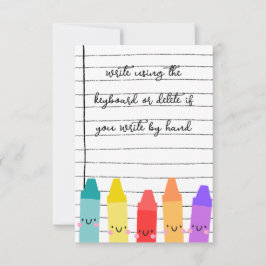 Cartão De Agradecimento Crianças Lindas