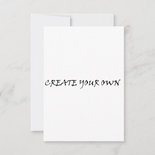 Cartão De Agradecimento Crie o seu (Frente)