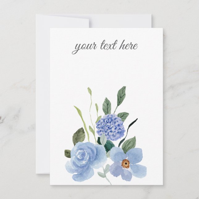 Cartão De Agradecimento Crie seu próprio design personalizado (Frente)