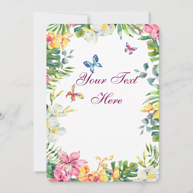 Cartão De Agradecimento Crie sua própria personalização (Frente)