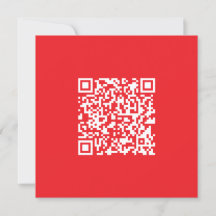 Crie um código QR vermelho digitalizável (editável