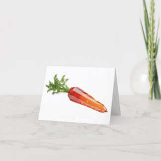 Cartão De Agradecimento Crystal Carrot 01 - Felz pascoa!