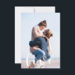 Cartão De Agradecimento Custom photo card | Love script create your own<br><div class="desc">Customize your design.</div>