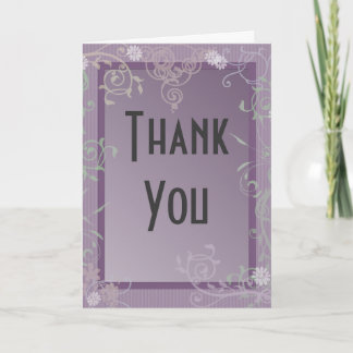 Cartão De Agradecimento Customizable "Thank You" Card