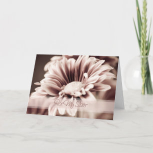 Cartão de agradecimento da dama de honra Irmã Flor