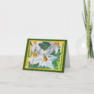 Cartão De Agradecimento Daisy Delight