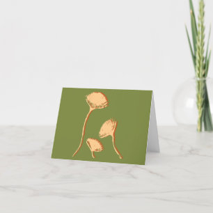 Cartão De Agradecimento Dandelion Pop