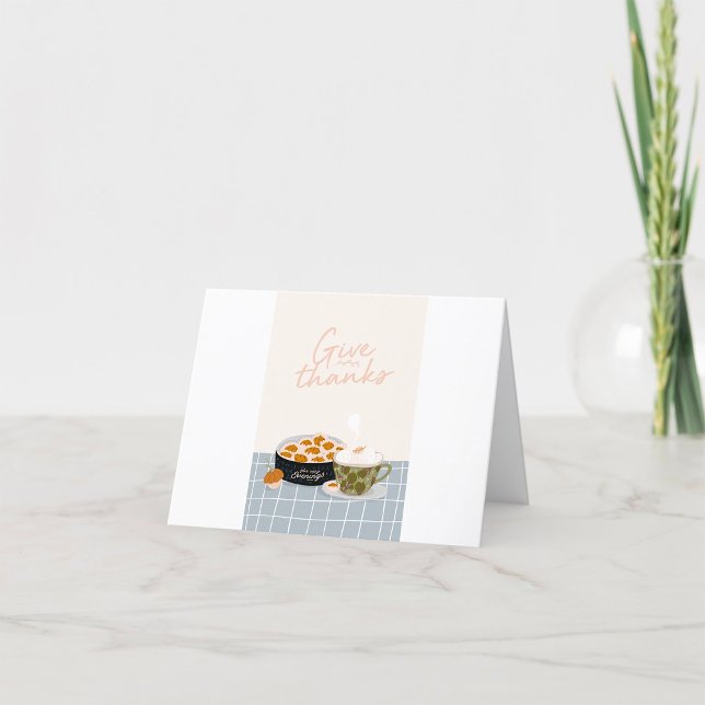 Cartão De Agradecimento Dar Obrigados (Criador carregado)