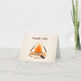 Cartão de agradecimento de 1º aniversário Cute S'm