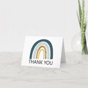 Cartão de agradecimento de aniversário Arco-íris A