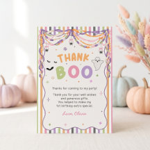 Cartão de Agradecimento de Aniversário de Menina D