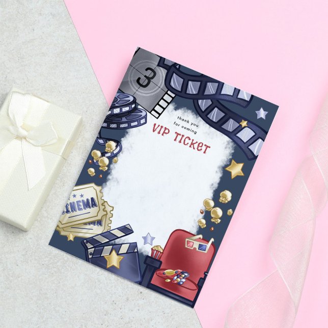 Cartão de agradecimento de aniversário infantil pa (Criador carregado)