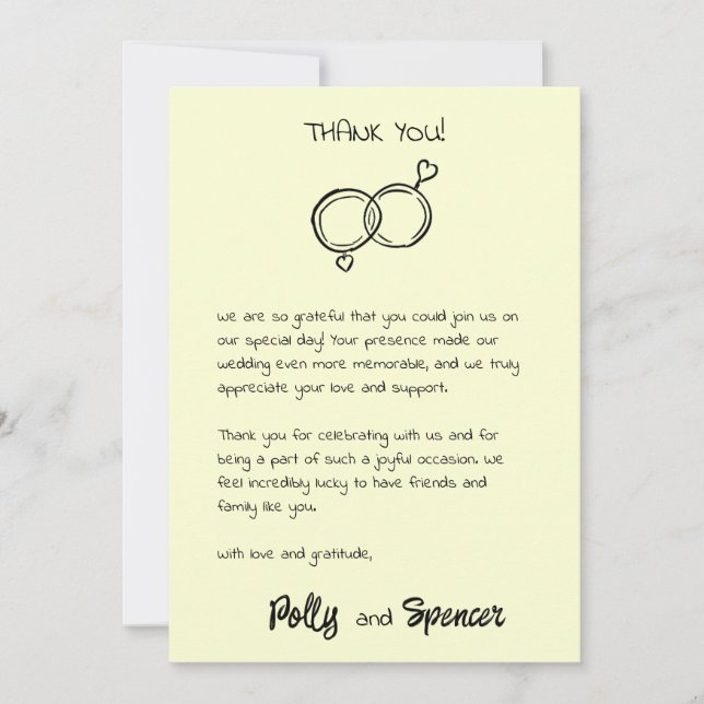 Cartão de Agradecimento de Caligrafia Pastel Butte (Frente)